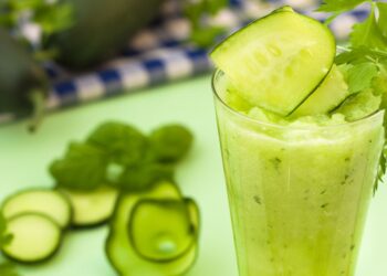 Komkommer dille smoothie