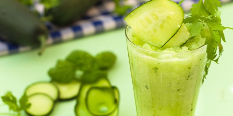 Komkommer Dille Smoothie 11 Komkommer dille smoothie